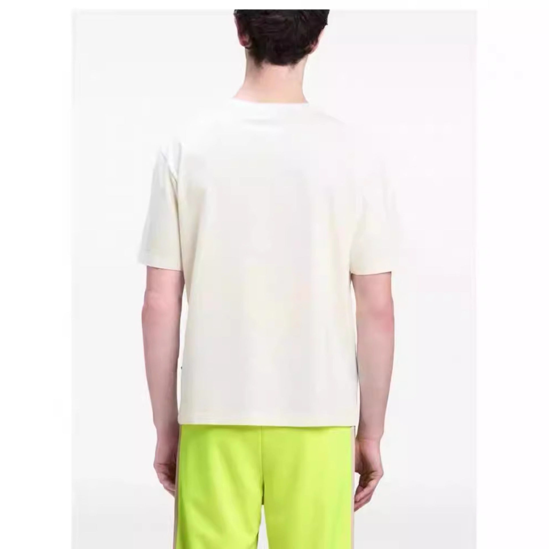 Palm Angels T-shirt Comic Stream Lacquer Alphabet Short Sleeve T-shirt