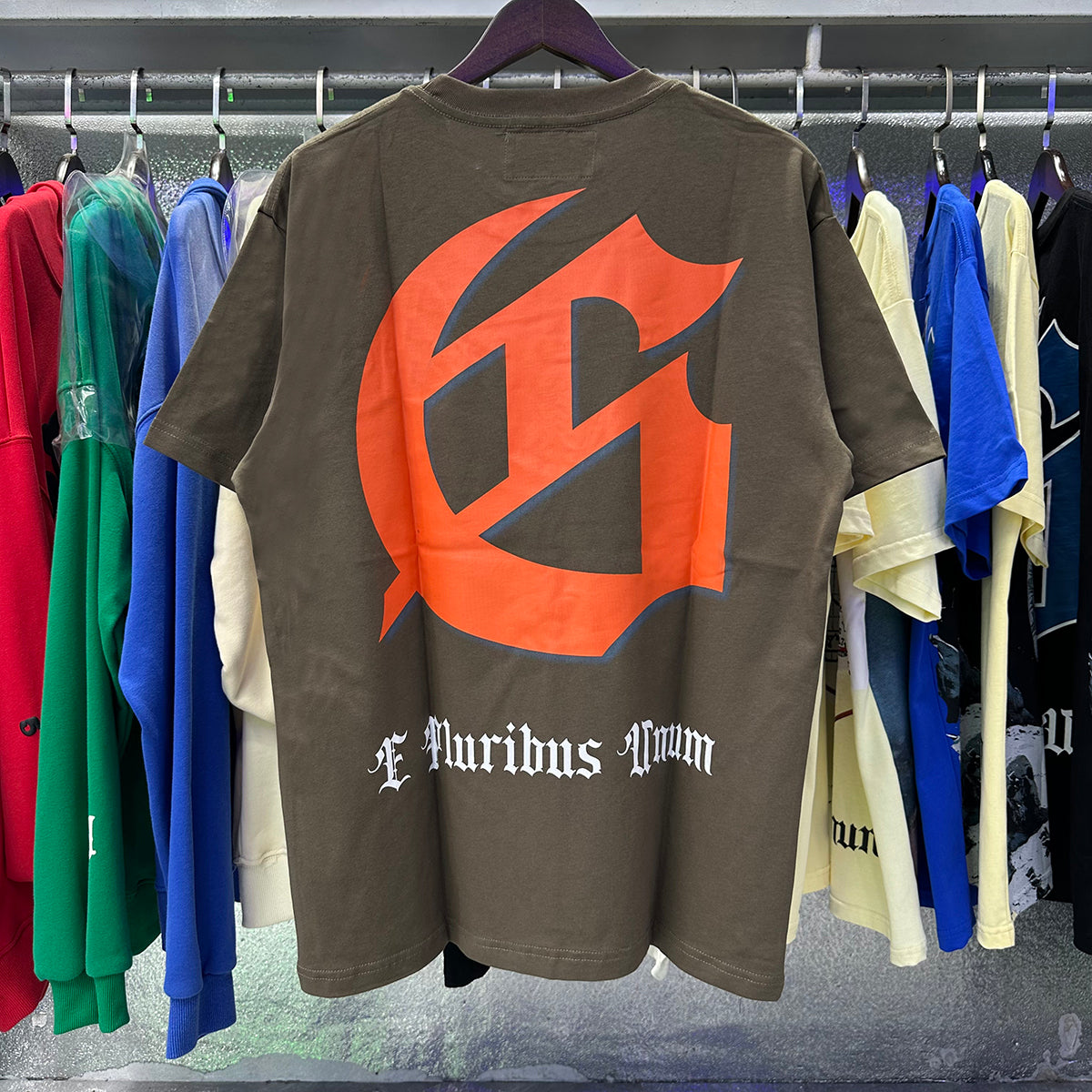 Godspeed T-shirts Road Supercar Printed Cotton Casual Short Sleeve Men and Women