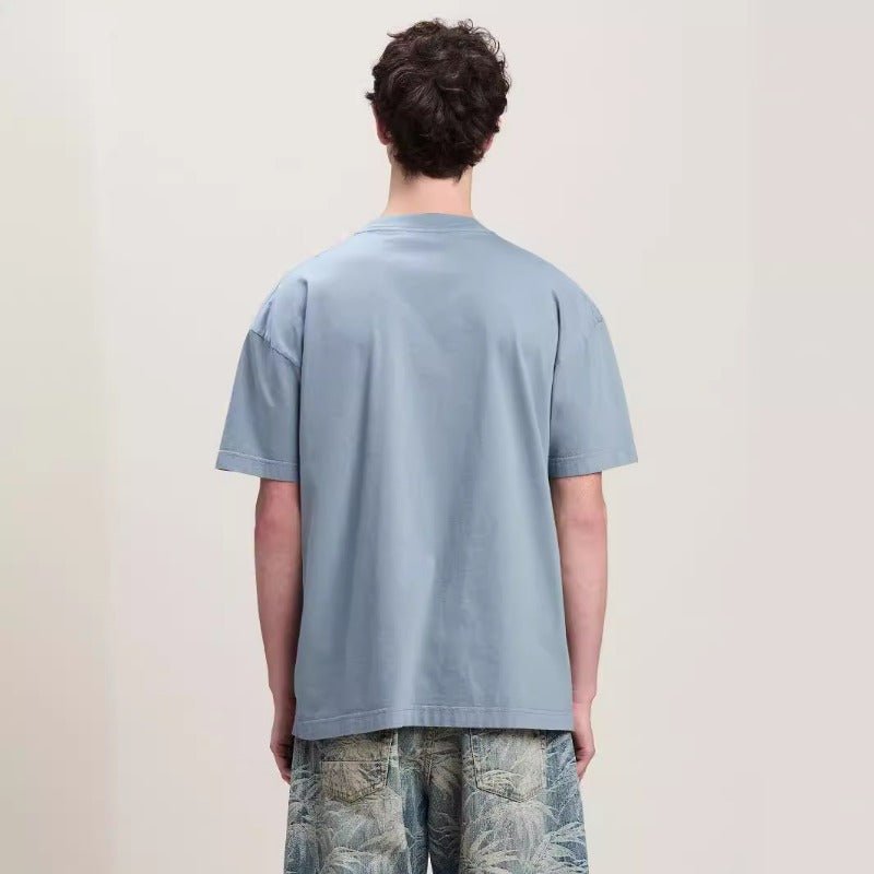 Palm Angels T-shirt Scarf Print Short Sleeve T-shirt