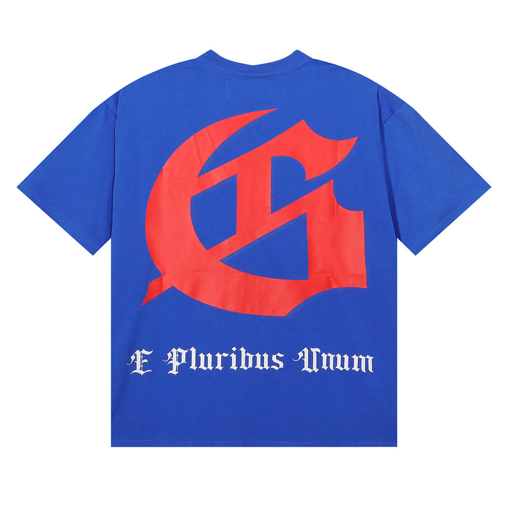 Godspeed T-shirts Road Supercar Printed Cotton Casual Short Sleeve Men and Women