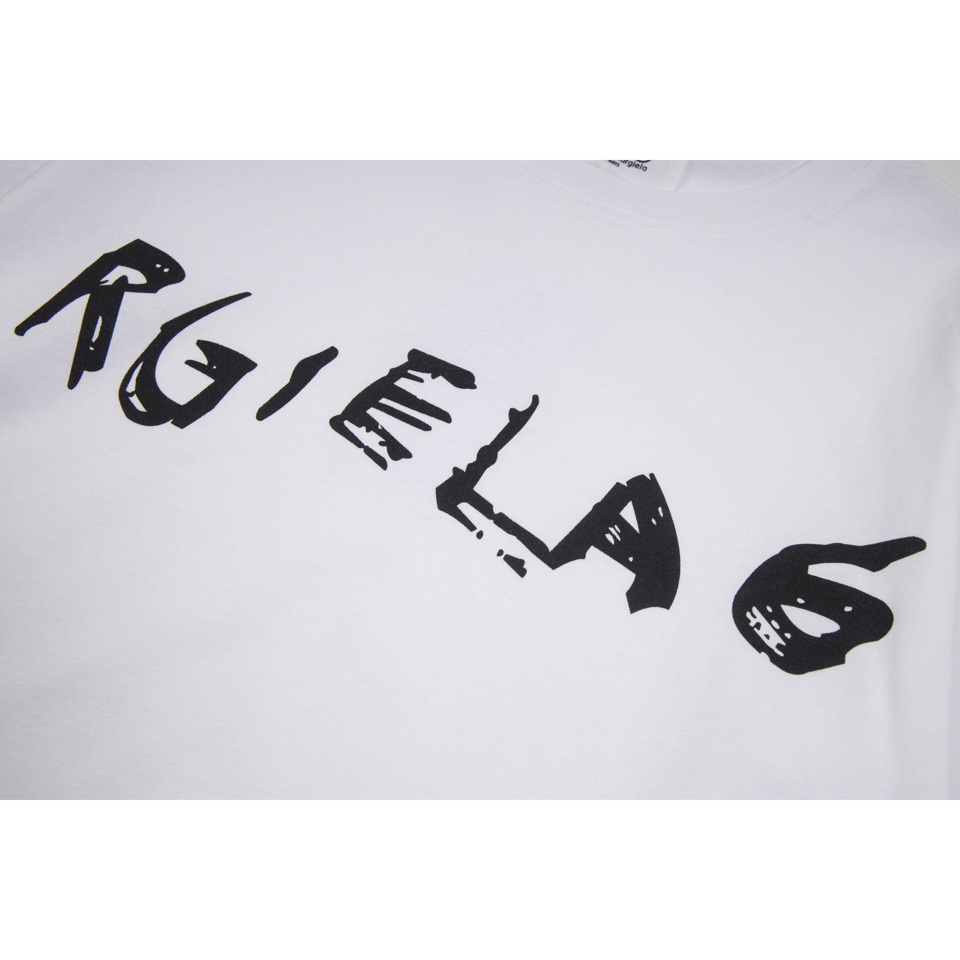 Maison Margiela T-shirt Crew Neck, Loose Short Sleeve T-shirt