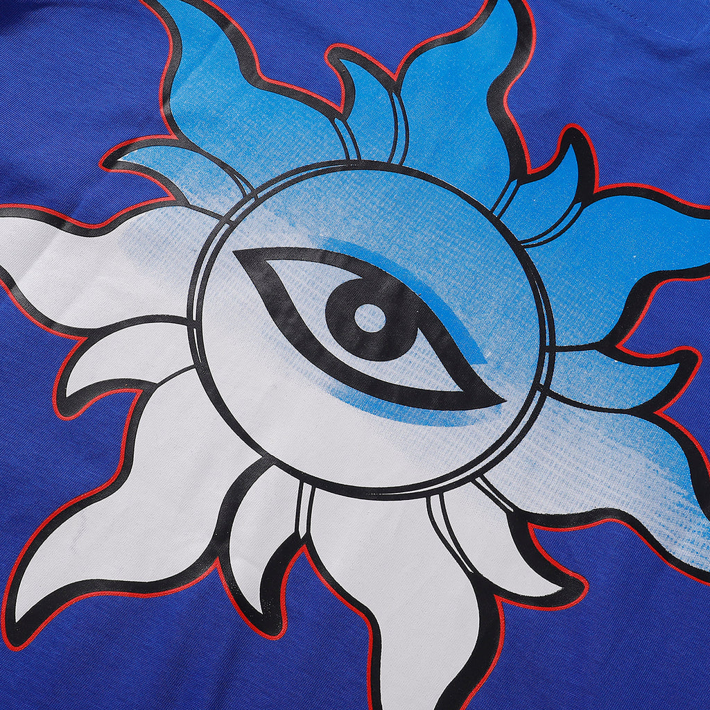 Godspeed T-shirts Supercar Beach Road Print Cotton Casual Short Sleeves Men and Women