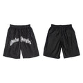 Palm Angle Shorts Palm Angels Letter Logo Casual Beach Shorts Men's and Women's High Street Sports Shorts