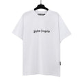 Palm Angels T-shirt Simple Letter Print Short Sleeve T-shirt