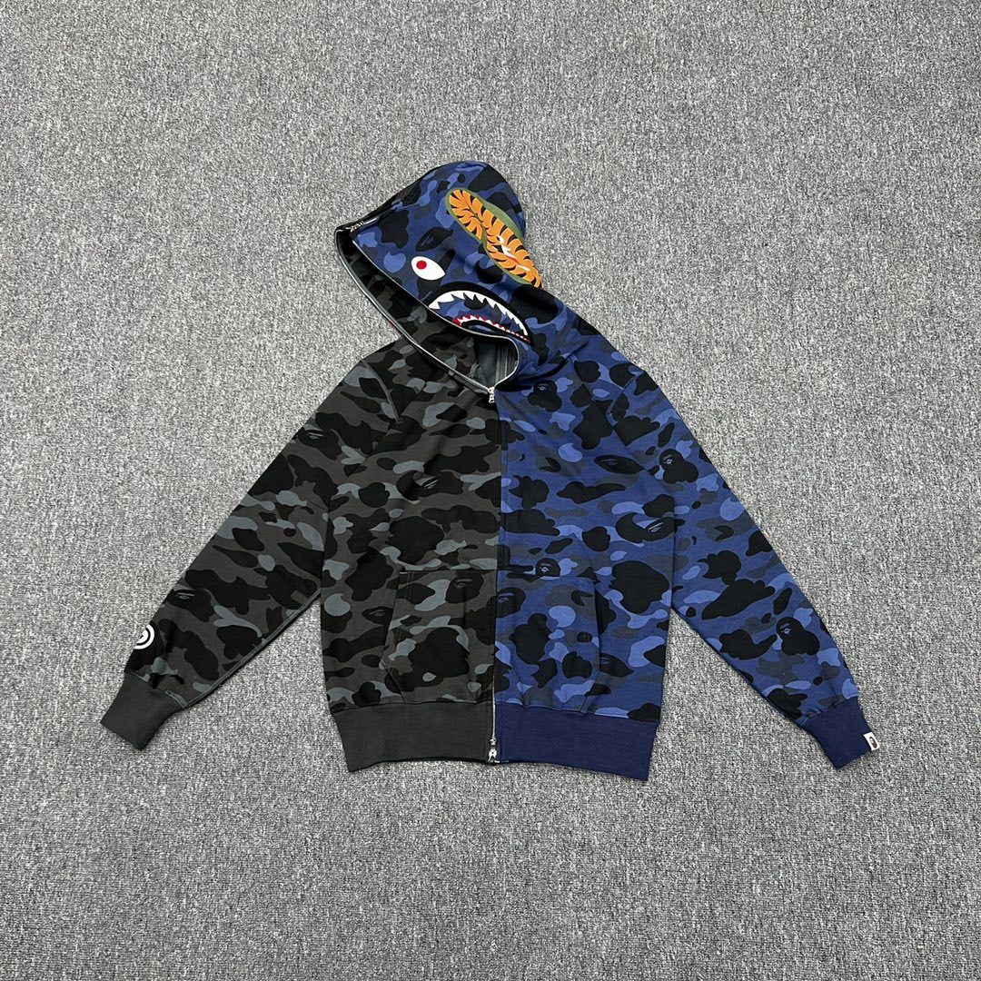 Bape Hoodie Zip-Up Cardigan Hoodie