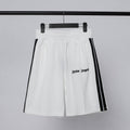 Palm Angle Shorts Palm Angels Couple Sports Casual Shorts Men's and Women's Straight Shorts