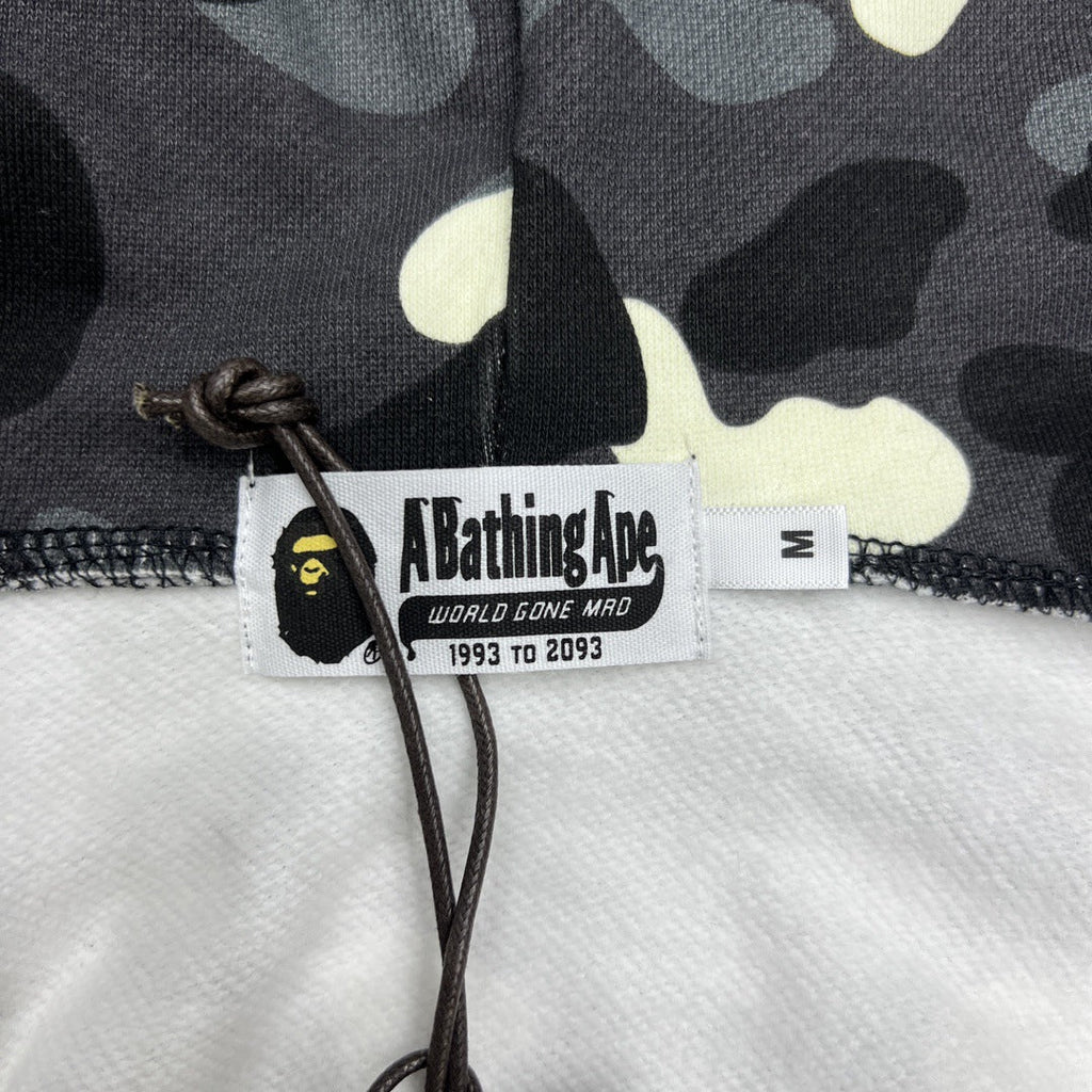 Bape Hoodie Zip-Up Cardigan Iridescent Glow Hoodie