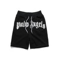 Palm Angle Shorts Palm Angels Loose Letter Print Sports Casual Shorts Men's and Women's Shorts