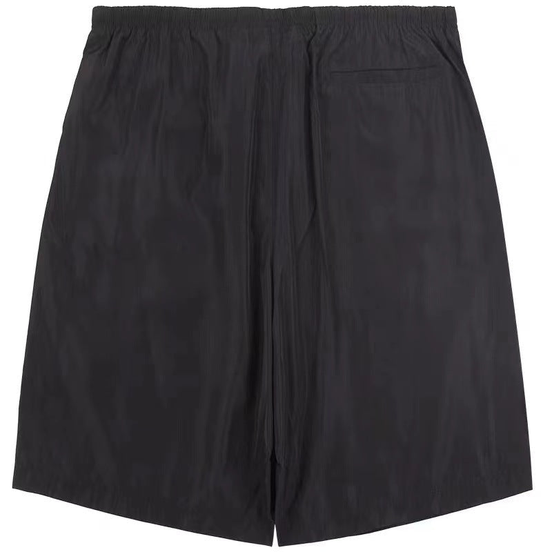 Palm Angle Shorts Palm Angels Large Letter Printed Loose Cropped Pants