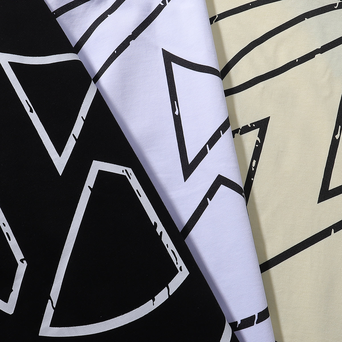 Godspeed T-shirts Skateboard Skull Junior Print Cotton Casual Short Sleeve Men and Women