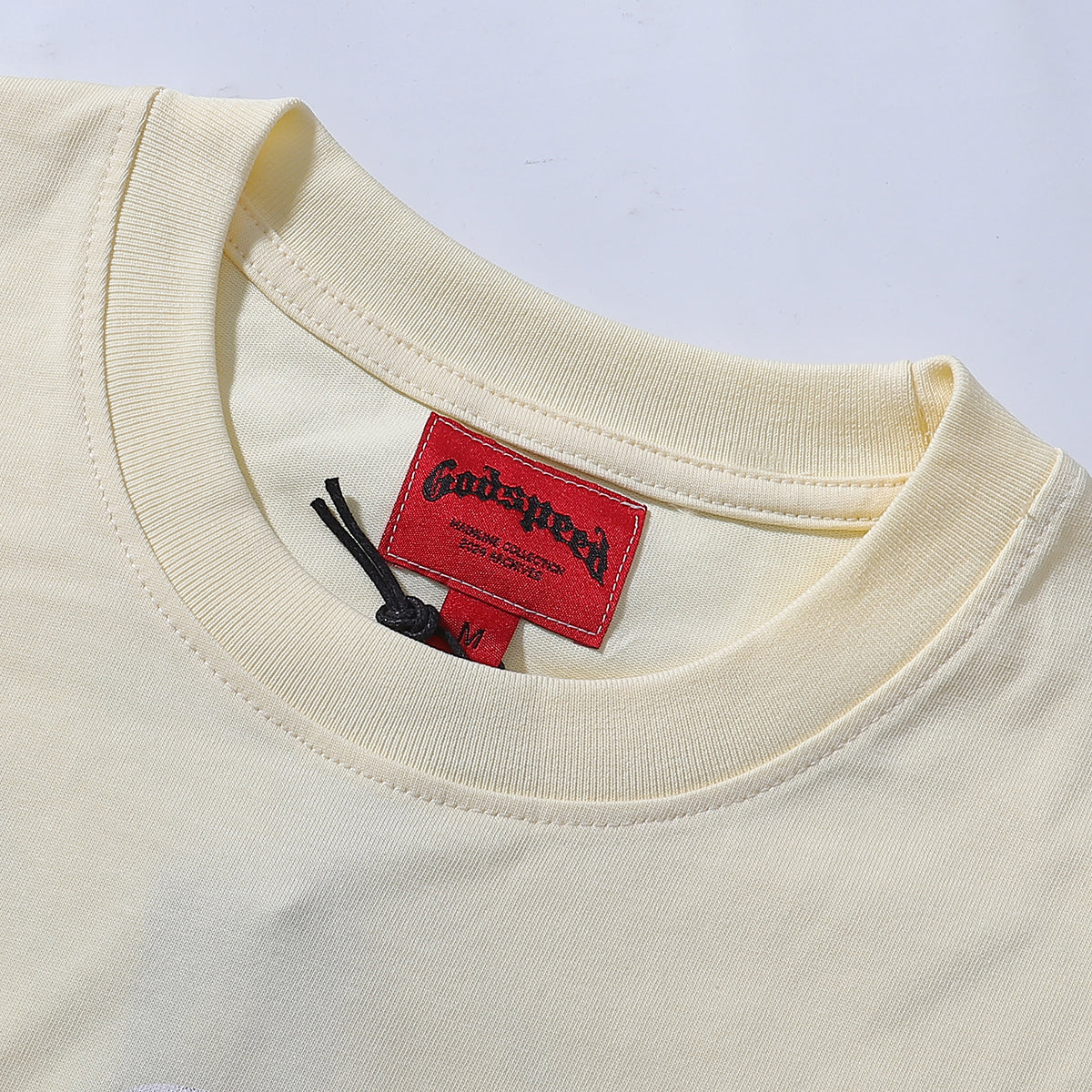 Godspeed T-shirts Skateboard Skull Junior Print Cotton Casual Short Sleeve Men and Women