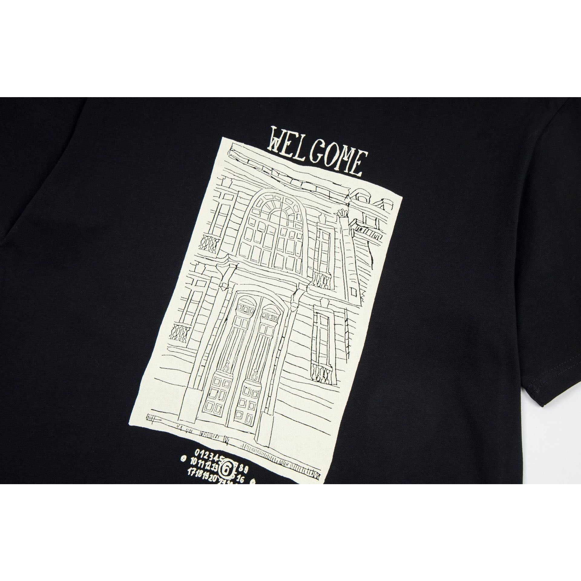 Maison Margiela T-shirt Crew Neck Loose Short Sleeve T-shirt